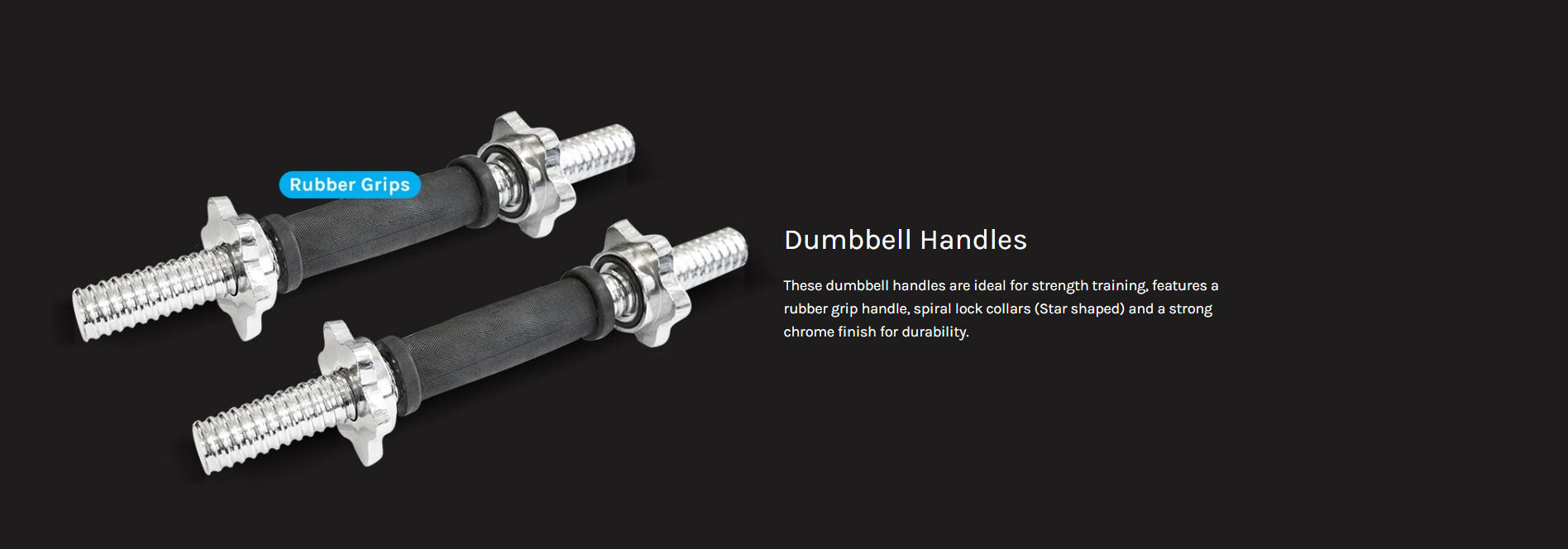 Strength Training Dumbbell Handles Set